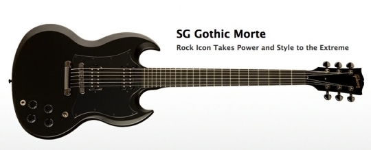 Обзор гитары SG Gothic Morte